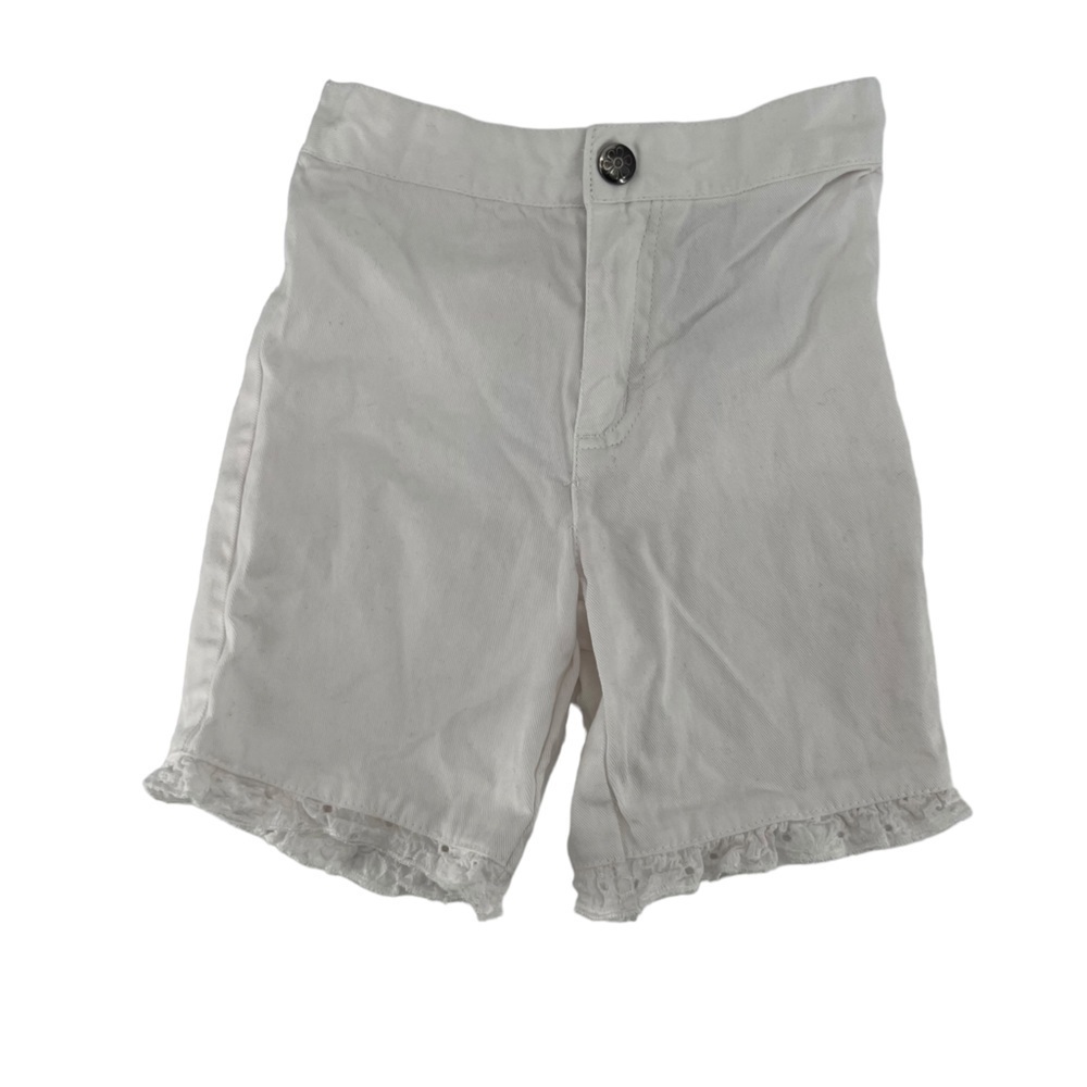 Kids Headquarters White Lace Trimmed Pants Size 3T Toddler Girl’s